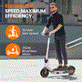 Pyle - HURES36 , Sports and Outdoors , Kids Toy Scooters , 10 Inch Foldable Electric Scooter - Upgraded Pneumatic Tire Foldable Commuter, Suitable for Adult