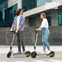 Pyle - HURES36 , Sports and Outdoors , Kids Toy Scooters , 10 Inch Foldable Electric Scooter - Upgraded Pneumatic Tire Foldable Commuter, Suitable for Adult