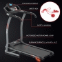 Pyle - hurtrd18 , Home and Office , Fitness Equipment - Home Gym , Smart Digital Treadmill with Bluetooth App Sync, Manual Incline Treadmill Adjustment, Fold-Away Style