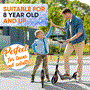 Pyle - HURTSRT , Sports and Outdoors , Kids Toy Scooters , Lightweight and Foldable Kick Scooter - Adjustable Scooter for Teens and Adult, Alloy Deck with High Impact Wheels (Real Tree)