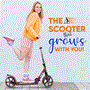 Pyle - HURTSRT , Sports and Outdoors , Kids Toy Scooters , Lightweight and Foldable Kick Scooter - Adjustable Scooter for Teens and Adult, Alloy Deck with High Impact Wheels (Real Tree)