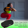 Pyle - HURVBTR35BT , Health and Fitness , Fitness Equipment - Home Gym , Vibration Fitness Machine - Vibrating Platform Exercise & Workout Trainer with Built-in Bluetooth Speakers