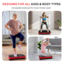 Pyle - HURVBTR36RD , Home and Office , Fitness Equipment - Home Gym , Health and Fitness , Fitness Equipment - Home Gym , Standing Vibration Fitness Machine - Vibrating Platform Exercise & Workout Trainer with Adjustable Speed (Red)