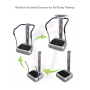 Pyle - HURVBTR85 , Health and Fitness , Fitness Equipment - Home Gym , Standing Vibration Fitness Machine - Full Body Vibrating Platform Exercise & Workout Trainer