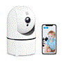 Pyle - UIPCAMHD30 , Home and Office , Cameras - Videocameras , Gadgets and Handheld , Cameras - Videocameras , IP Camera WiFi Cam  - HD Network Camera with Remote App Control, 720p