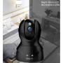 Pyle - IPCAMHD82EU , Gadgets and Handheld , Cameras - Videocameras , 1080p IP Camera - HD WiFi Cam, Remote Video Monitoring Surveillance Security, Built-In Speaker & Microphone, Smartphone App Control