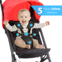 Pyle - JPC18RD.5 , Misc , Portable Folding Baby Stroller - Compact & Portable Stroller