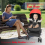Pyle - JPC18RD.5 , Misc , Portable Folding Baby Stroller - Compact & Portable Stroller