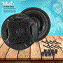 Pyle - MX62 , On the Road , Vehicle Speakers , 6.5" 180 Watts 2 Way Coaxial Speaker