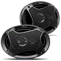Pyle - UMX693 , On the Road , Vehicle Speakers , 6" x 9" 600 Watts 3 Way Triaxial Speakers