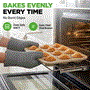 Pyle - BE-NC2TRCP3 , Kitchen & Cooking , Kitchen Tools & Utensils , Kitchen Oven Muffin Baking Pans - Deluxe Non-Stick Cupcake Cookie Sheet Bakeware
