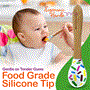 Pyle - NCBPS17.5 , Baby , Sparkle Bamboo Dinnerware Set with Silicone Suction for Kids