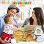 Pyle - NCBPS19.5 , Baby , Rainbow Dinnerware Set with Bibs for Kids