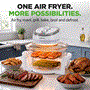 Pyle - NCCKA11WH , Kitchen & Cooking , Air Fryers , Halogen Oven Air Fryer - Infrared Convection Cooker with 13 Quart Cooking Bowl Capacity, 60 Minutes Timer Function, and Variable Temperature Control, Includes Accessories (White)