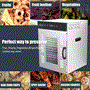 Pyle - NCFD16X.5 , Kitchen & Cooking , Dehydrators & Steamers , 16 Shelf Stainless Steel Trays with Digital Timer and Temperature Control, 1500 Watts