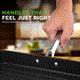 Pyle - NCGRP38.5 , Kitchen & Cooking , BBQ & Grilling , 11’’ Hard-Anodized Nonstick Grill & Griddle - Dishwasher Safe Nonstick Grill Pan