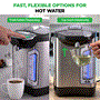 Pyle - NCHUB24.5 , Kitchen & Cooking , Fridges & Coolers , 4L Digital Hot Water Dispenser - Instant Water Boiler / Water Heater, Auto Dispense Safety Lock, (4.227 quarts)