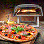 Pyle - NCPIZOVN.3 , Kitchen & Cooking , Ovens & Cookers , Portable Outdoor Pizza Oven - Gas Fired, Fire & Stone Outdoor Pizza Oven