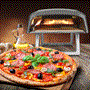 Pyle - NCPIZOVN.5 , Kitchen & Cooking , Ovens & Cookers , Portable Outdoor Pizza Oven - Gas Fired, Fire & Stone Outdoor Pizza Oven