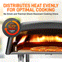Pyle - NCPIZSTON2 , Kitchen & Cooking , BBQ & Grilling , Pizza Stone for Oven and Grill - Durable and Safe Baking Stone for Grill, Thermal Shock Resistant Cooking Stone (Compatible with NutriChef Model Number: NCPIZOVN)