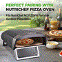 Pyle - NCPIZSTON2 , Kitchen & Cooking , BBQ & Grilling , Pizza Stone for Oven and Grill - Durable and Safe Baking Stone for Grill, Thermal Shock Resistant Cooking Stone (Compatible with NutriChef Model Number: NCPIZOVN)