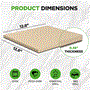 Pyle - NCPIZSTON2 , Kitchen & Cooking , BBQ & Grilling , Pizza Stone for Oven and Grill - Durable and Safe Baking Stone for Grill, Thermal Shock Resistant Cooking Stone (Compatible with NutriChef Model Number: NCPIZOVN)