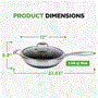 Pyle - NCS3PWOK.5 , Kitchen & Cooking , Cookware & Bakeware , 12