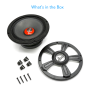Pyle - OPTI8M-8 , Sound and Recording , Subwoofers - Midbass , 8’’ Opti-Drive Car Mid-Bass Speaker - Pro Audio Midbass Car Speaker, 8 Ohm (800 Watt)