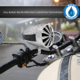 Pyle - OPTIMC92 , On the Road , Motorcycle and Off-Road Speakers , Opti-Drive 1400 Watt Speaker System Includes Set of (4) Weatherproof 3