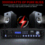 Pyle - CA-P3001BT , Sound and Recording , Amplifiers - Receivers , Bluetooth Hybrid Amplifier Receiver - Home Theater Pre-Amplifier with Wireless Streaming Ability w/ Digital Optical/Coax, MP3/USB/SD/AUX/FM/AM Radio (3000 Watt)