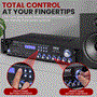 Pyle - CA-P3001BT , Sound and Recording , Amplifiers - Receivers , Bluetooth Hybrid Amplifier Receiver - Home Theater Pre-Amplifier with Wireless Streaming Ability w/ Digital Optical/Coax, MP3/USB/SD/AUX/FM/AM Radio (3000 Watt)