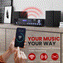 Pyle - CA-P3001BT , Sound and Recording , Amplifiers - Receivers , Bluetooth Hybrid Amplifier Receiver - Home Theater Pre-Amplifier with Wireless Streaming Ability w/ Digital Optical/Coax, MP3/USB/SD/AUX/FM/AM Radio (3000 Watt)