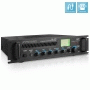 Pyle - PA305 , Sound and Recording , Amplifiers - Receivers , Pro Audio Amplifier - 70V PA Speaker Public Address Amplifier Receiver with XLR Microphone Inputs, Mic Talkover, Rack Mount (300 Watt MAX)