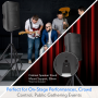 Pyle - padh15bta , Sound and Recording , PA Loudspeakers - Cabinet Speakers , 15’’ Stage & Studio Speaker - Bluetooth PA Monitor Loud-Speaker System with MP3/USB/SD Playback (1400 Watt)