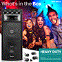 Pyle - PADH212 , Sound and Recording , Studio Speakers - Stage Monitors , 1600W Heavy Duty 7 Way Pa Loud-speaker Cabinet