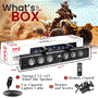 Pyle - PATVSB3700 , Sound and Recording , SoundBars - Home Theater , 36" Wide Aluminum Alloy Sound Bar Speaker System w AUX/BT/USB/RGB Lights and Remote Control, 6 x 30 Watts