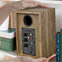 Pyle - PBKSRB40 , Sound and Recording , SoundBars - Home Theater , Desktop Bluetooth Bookshelf Speakers - HiFi Studio Monitor Computer Desk Stereo Speaker System, Connections and Studio Quality Sound, Modern Stylish Quality Wood (60Watt MAX)