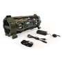 Pyle - PBMSPG120CM , Sports and Outdoors , Portable Speakers - Boom Boxes , Gadgets and Handheld , Portable Speakers - Boom Boxes , Wireless & Portable Bluetooth BoomBox Speaker, High-Powered Rugged & Durable Stereo System, Built-in Rechargeable Battery, MP3/USB/SD, FM Radio, DJ Party Lights
