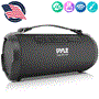 Pyle - PBMSPG1BK , Sports and Outdoors , Portable Speakers - Boom Boxes , Gadgets and Handheld , Portable Speakers - Boom Boxes , Bluetooth BoomBox Speaker System - Wireless & Portable Radio Speaker with FM Radio, MP3/USB/Type C Port/Micro SD Readers