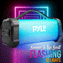 Pyle - CA-PBMSPRG4 , Sports and Outdoors , Portable Speakers - Boom Boxes , Gadgets and Handheld , Portable Speakers - Boom Boxes , Bluetooth BoomBox Speaker System - Wireless & Portable Stereo Radio Speaker with Built-in RGB Lights, FM Radio