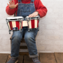 Pyle - PBND10 , Musical Instruments , Drums , Hand-Crafted Wooden Bongos - Bongo Drums