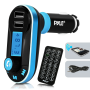 Pyle - PBT92 , On the Road , Plug-in Audio Accessories - Adapters , Bluetooth FM Transmitter & Hands-Free Car Charger Kit, Wireless Vehicle Audio Streaming Receiver, MP3/USB/SD