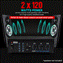 Pyle - CA-PCA4BT , Sound and Recording , Amplifiers - Receivers , Bluetooth Desktop Amplifier - Compact Audio Receiver Amplifier with MP3/AUX/RCA Input, Rotary Adjustment Control (2 x 120 Watt)