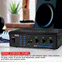 Pyle - CA-PCA4BT , Sound and Recording , Amplifiers - Receivers , Bluetooth Desktop Amplifier - Compact Audio Receiver Amplifier with MP3/AUX/RCA Input, Rotary Adjustment Control (2 x 120 Watt)