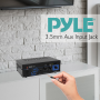 Pyle - PCAU44 , Sound and Recording , Amplifiers - Receivers , Home Compact Audio Amplifier - Mini Stereo Power Amp with USB/AUX Input, 2x120 Watt