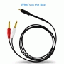 Pyle - PCBL43FT6 , Home and Office , Cables - Wires - Adapters , Sound and Recording , Cables - Wires - Adapters , 12 Gauge 3.5mm 6Ft Male Stereo To Dual 1/4