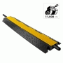 Pyle - PCBLCO102 , Home and Office , Cable Ramps - Cord/Wire Protectors , Cable Protector Cover Ramp - Cord/Wire Safety Concealment Track with Flip-Open Access Lid