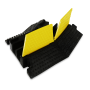 Pyle - PCBLCO32 , Home and Office , Cable Ramps - Cord/Wire Protectors , Left-Turn Cable Protective Cover Ramp, Cord/Wire Concealment Protection Track