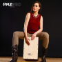 Pyle - PCJD16 , Musical Instruments , Drums , Stringed Jam Cajon - Wooden Cajon Percussion Box