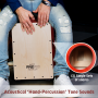 Pyle - pcjd25 , Musical Instruments , Drums , Snare-Style Cajon Wooden Percussion Box